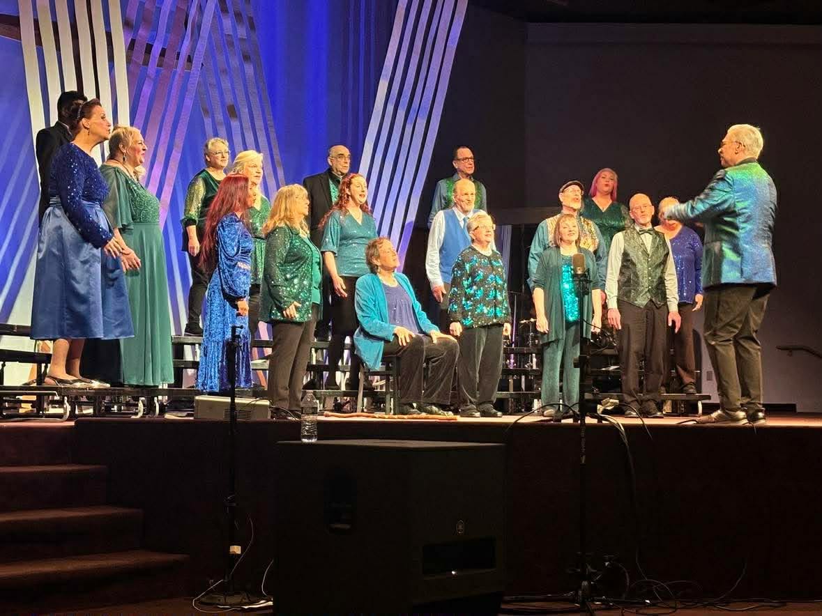 Voices of the Sound performing in competition